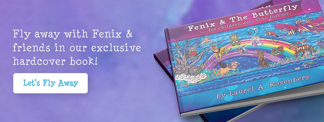 Fenix & The Butterfly hardcover children's fantasy book