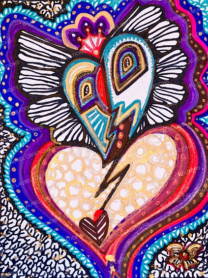 hearts fine art